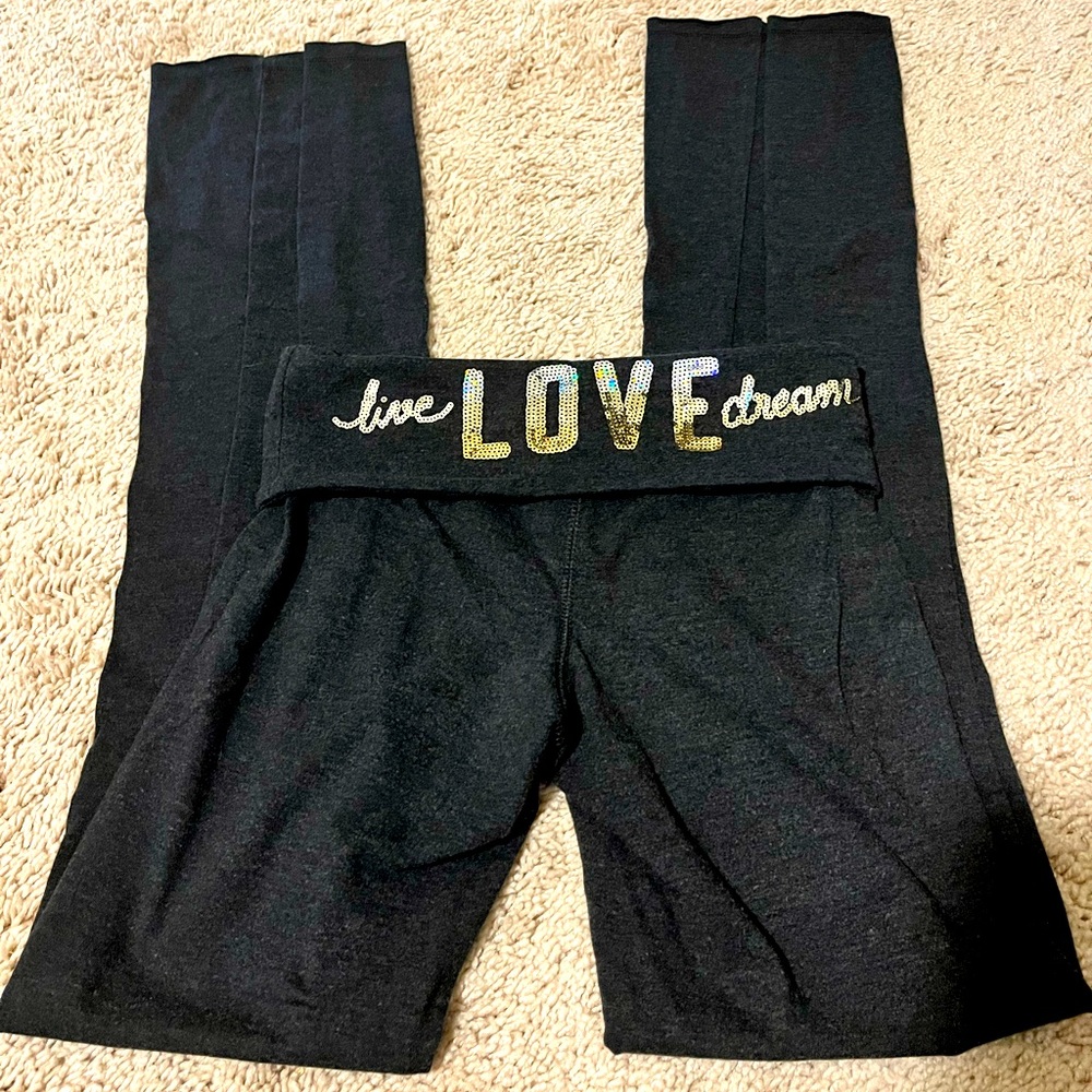 Aeropostale Live Love Dream Bootcut Yoga Pants